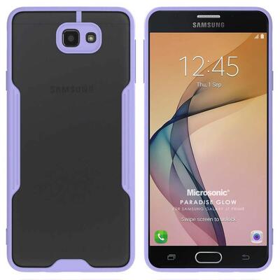 Microsonic Samsung Galaxy J7 Prime 2 Kılıf Paradise Glow Lila