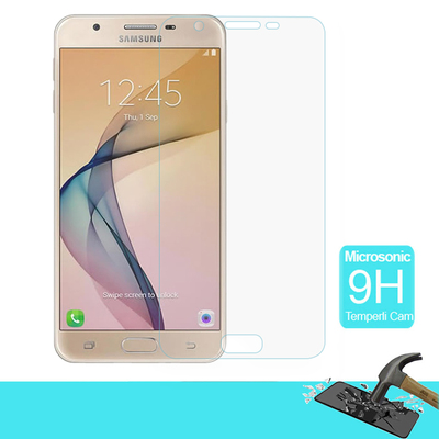 Microsonic Samsung Galaxy J7 Prime 2 Temperli Cam Ekran Koruyucu Film