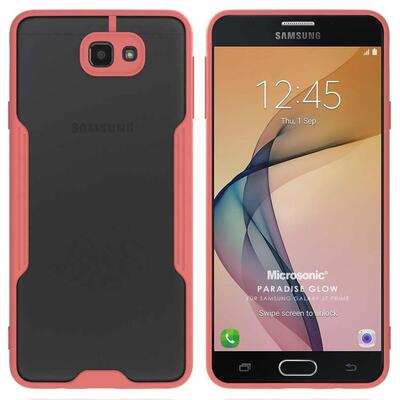 Microsonic Samsung Galaxy J7 Prime Kılıf Paradise Glow Pembe
