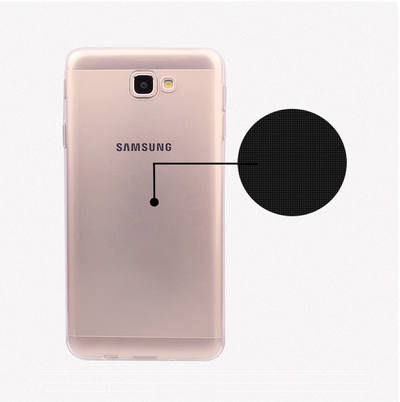 Microsonic Samsung Galaxy J7 Prime Kılıf Transparent Soft Siyah
