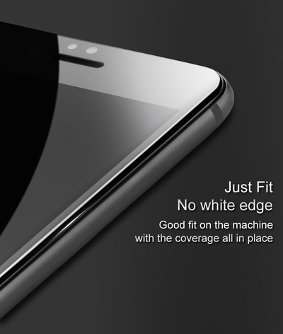 Microsonic Samsung Galaxy J7 Pro Kavisli Temperli Cam Ekran Koruyucu Film Beyaz