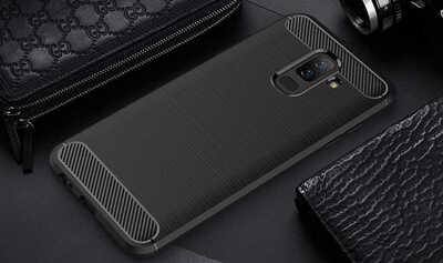Microsonic Samsung Galaxy J8 Kılıf Room Silikon Siyah
