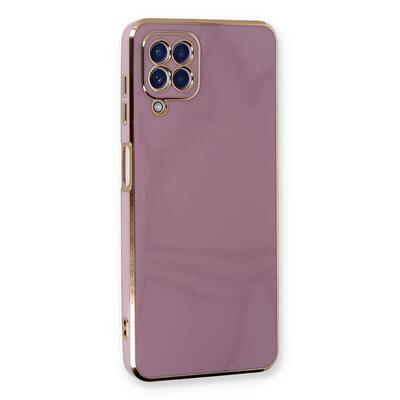 Microsonic Samsung Galaxy M12 Kılıf Olive Plated Lila