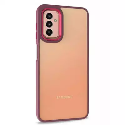 Microsonic Samsung Galaxy M13 Kılıf Bright Planet Kırmızı