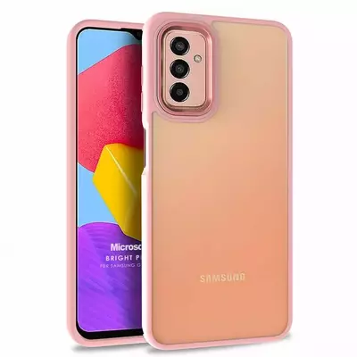 Microsonic Samsung Galaxy M13 Kılıf Bright Planet Rose Gold