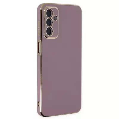 Microsonic Samsung Galaxy M13 Kılıf Olive Plated Lila