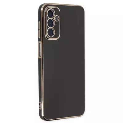 Microsonic Samsung Galaxy M13 Kılıf Olive Plated Siyah