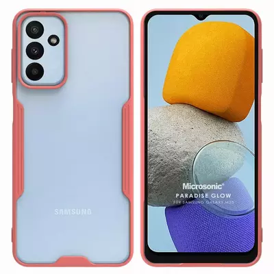 Microsonic Samsung Galaxy M13 Kılıf Paradise Glow Pembe