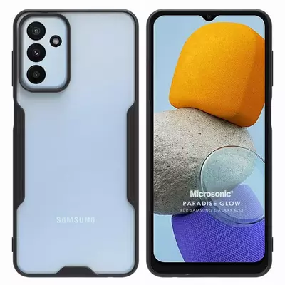 Microsonic Samsung Galaxy M13 Kılıf Paradise Glow Siyah