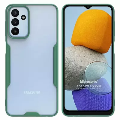 Microsonic Samsung Galaxy M13 Kılıf Paradise Glow Yeşil