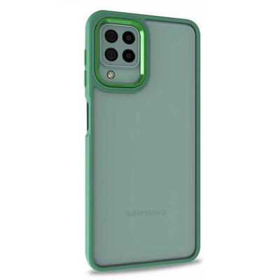 Microsonic Samsung Galaxy M22 Kılıf Bright Planet Yeşil