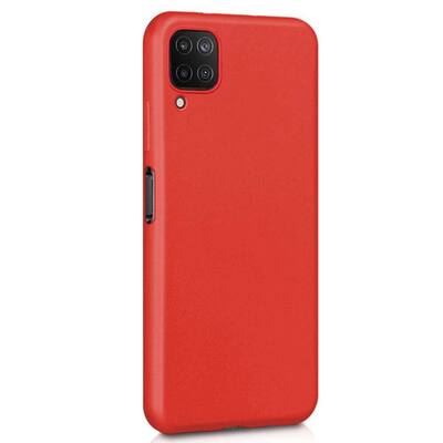 Microsonic Samsung Galaxy M22 Kılıf Matte Silicone Kırmızı