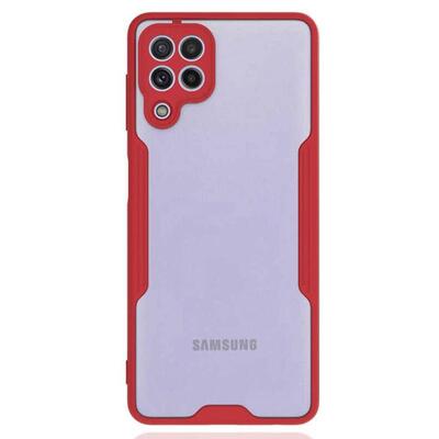 Microsonic Samsung Galaxy M22 Kılıf Paradise Glow Kırmızı