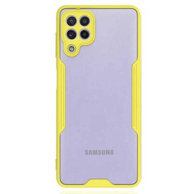 Microsonic Samsung Galaxy M22 Kılıf Paradise Glow Sarı