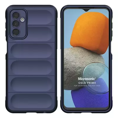 Microsonic Samsung Galaxy M23 Kılıf Oslo Prime Lacivert