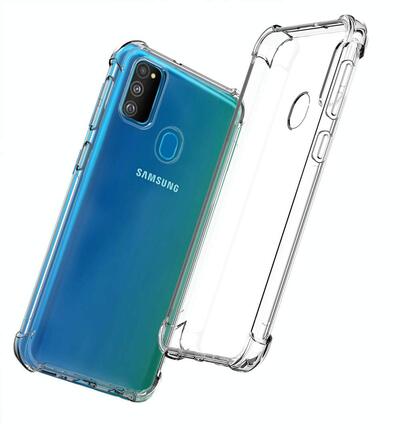 Microsonic Samsung Galaxy M30S Kılıf Anti Shock Silikon Şeffaf