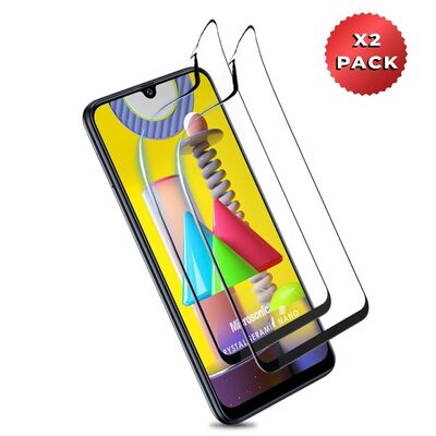 Microsonic Samsung Galaxy M31 Crystal Seramik Nano Ekran Koruyucu Siyah (2 Adet)