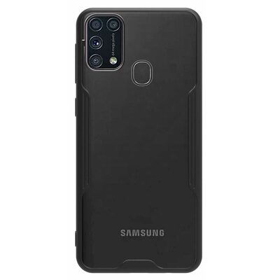 Microsonic Samsung Galaxy M31 Kılıf Paradise Glow Siyah