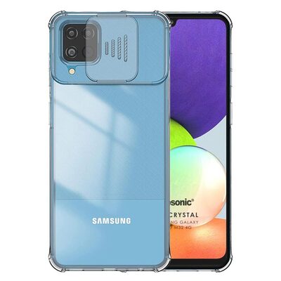 Microsonic Samsung Galaxy M32 4G Kılıf Chill Crystal Şeffaf