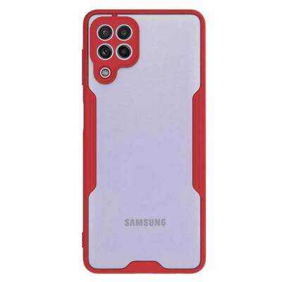 Microsonic Samsung Galaxy M32 4G Kılıf Paradise Glow Kırmızı