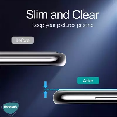 Microsonic Samsung Galaxy M33 Kamera Lens Koruma Camı V2 Siyah