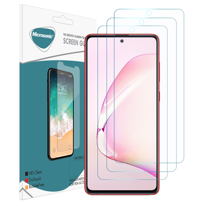 Microsonic Samsung Galaxy Note 10 Lite Nano Ekran Koruyucu (3'lü Paket)