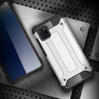 Microsonic Samsung Galaxy Note 10 Lite Kılıf Rugged Armor Mavi