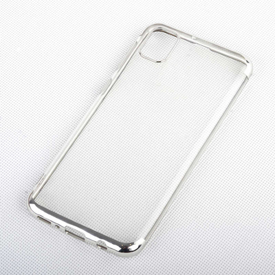 Microsonic Samsung Galaxy Note 10 Lite Kılıf Skyfall Transparent Clear Gümüş