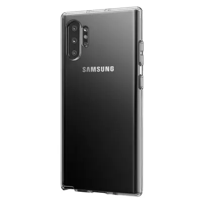 Microsonic Samsung Galaxy Note 10 Plus Kılıf Transparent Soft Beyaz