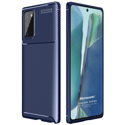 Microsonic Samsung Galaxy Note 20 Kılıf Legion Series Lacivert
