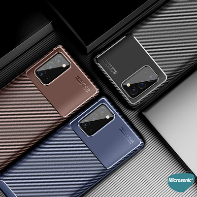Microsonic Samsung Galaxy Note 20 Kılıf Legion Series Siyah