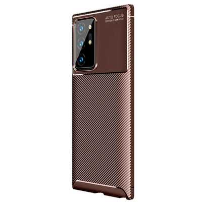 Microsonic Samsung Galaxy Note 20 Ultra Kılıf Legion Series Kahverengi