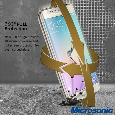 Microsonic Samsung Galaxy Note 5 Kılıf Komple Gövde Koruyucu Silikon Şeffaf
