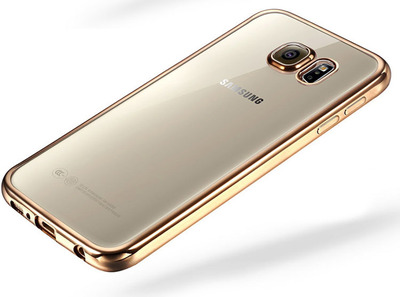 Microsonic Samsung Galaxy Note 5 Kılıf Skyfall Transparent Clear Gold