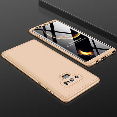 Microsonic Samsung Galaxy Note 9 Kılıf Double Dip 360 Protective AYS Siyah - Kırmızı