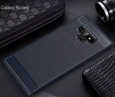 Microsonic Samsung Galaxy Note 9 Kılıf Room Silikon Lacivert