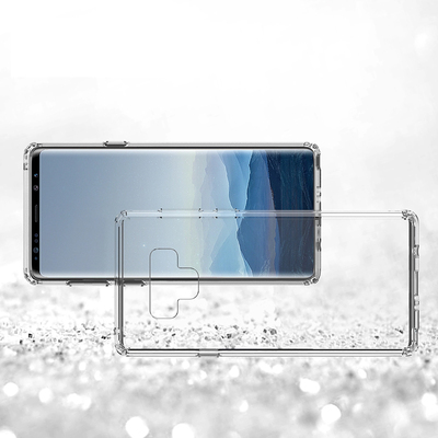 Microsonic Samsung Galaxy Note 9 Kılıf Transparent Soft Siyah