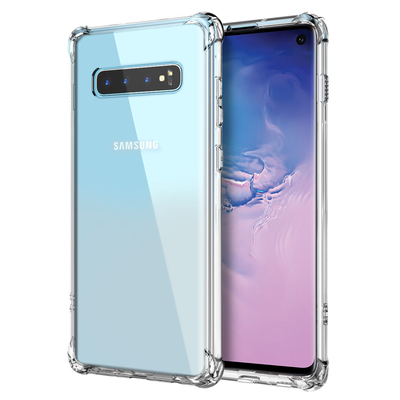 Microsonic Samsung Galaxy S10 Kılıf Anti Shock Silikon Şeffaf