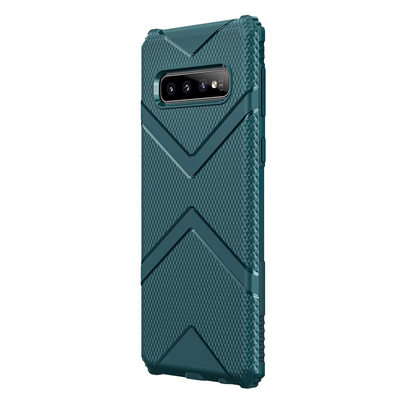 Microsonic Samsung Galaxy S10 Plus Diamond Shield Kılıf Yeşil