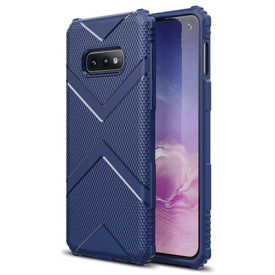 Microsonic Samsung Galaxy S10E Diamond Shield Kılıf Lacivert