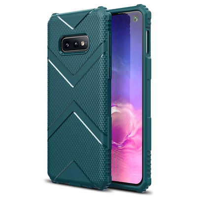 Microsonic Samsung Galaxy S10E Diamond Shield Kılıf Yeşil