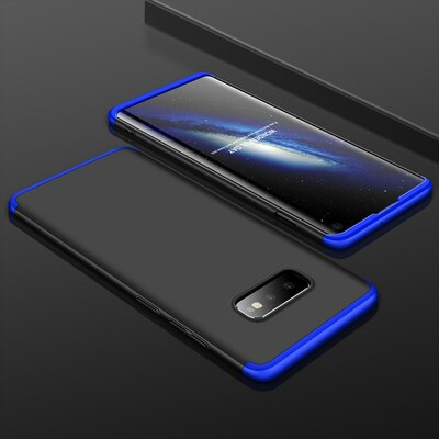 Microsonic Samsung Galaxy S10E Kılıf Double Dip 360 Protective AYS Siyah-Kırmızı