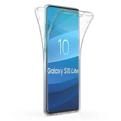 Microsonic Samsung Galaxy S10E Kılıf Komple Gövde Koruyucu Silikon Şeffaf
