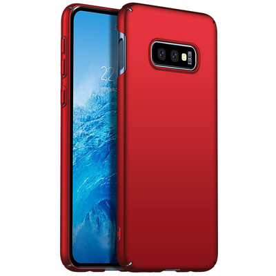 Microsonic Samsung Galaxy S10E Kılıf Premium Slim Kırmızı