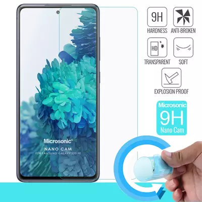 Microsonic Samsung Galaxy S20 FE Nano Glass Cam Ekran Koruyucu