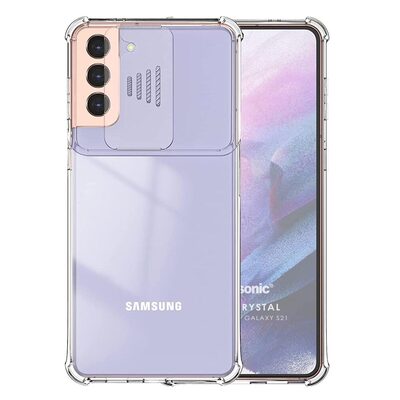 Microsonic Samsung Galaxy S21 Kılıf Chill Crystal Şeffaf