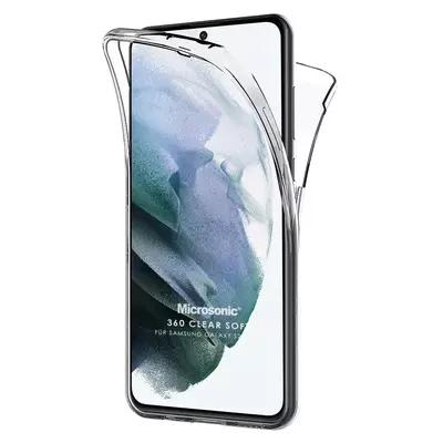 Microsonic Samsung Galaxy S21 Plus Kılıf Komple Gövde Koruyucu Şeffaf