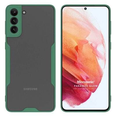 Microsonic Samsung Galaxy S21 Plus Kılıf Paradise Glow Yeşil