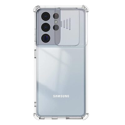Microsonic Samsung Galaxy S21 Ultra Kılıf Chill Crystal Şeffaf