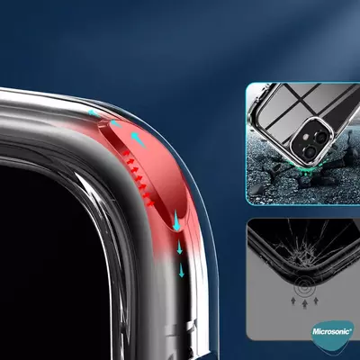 Microsonic Samsung Galaxy S22 Kılıf Heavy Drop Şeffaf